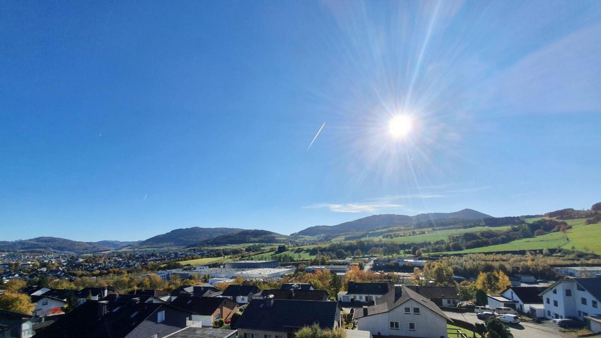 Ferienwohnung Panoramablick Olsberg Esterno foto